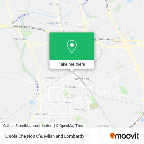 L'Isola Che Non C'e map