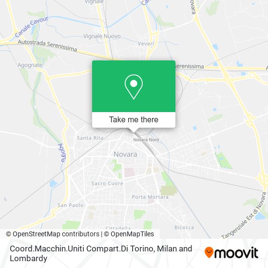 Coord.Macchin.Uniti Compart.Di Torino map