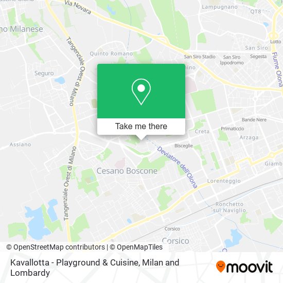 Kavallotta - Playground & Cuisine map