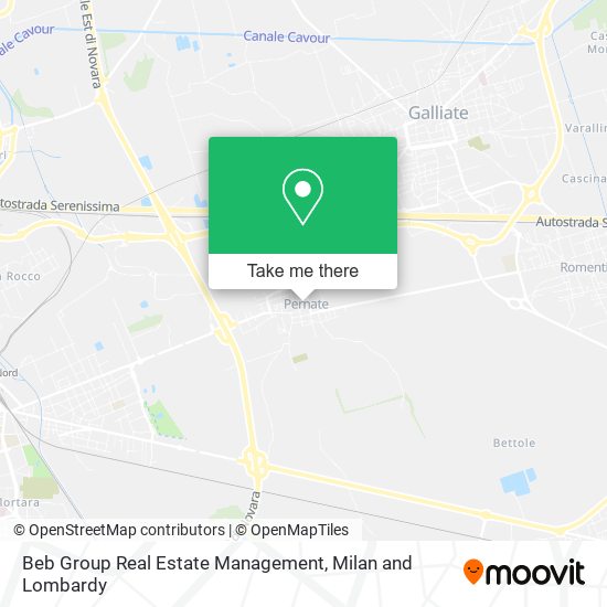 Beb Group Real Estate Management map
