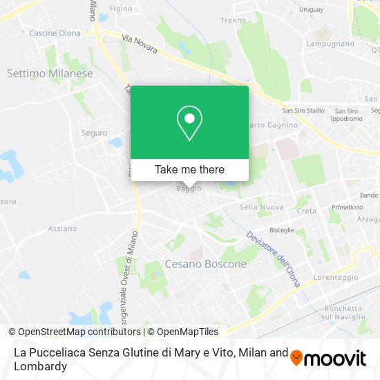 La Pucceliaca Senza Glutine di Mary e Vito map