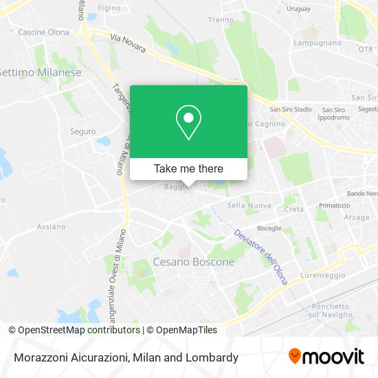 Morazzoni Aicurazioni map