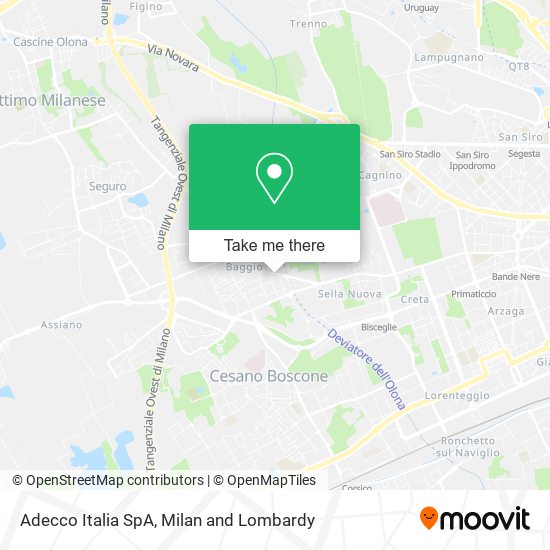 Adecco Italia SpA map