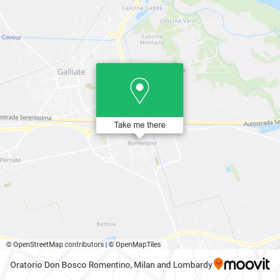 Oratorio Don Bosco Romentino map