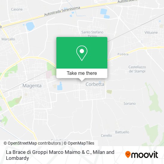 La Brace di Groppi Marco Maimo & C. map