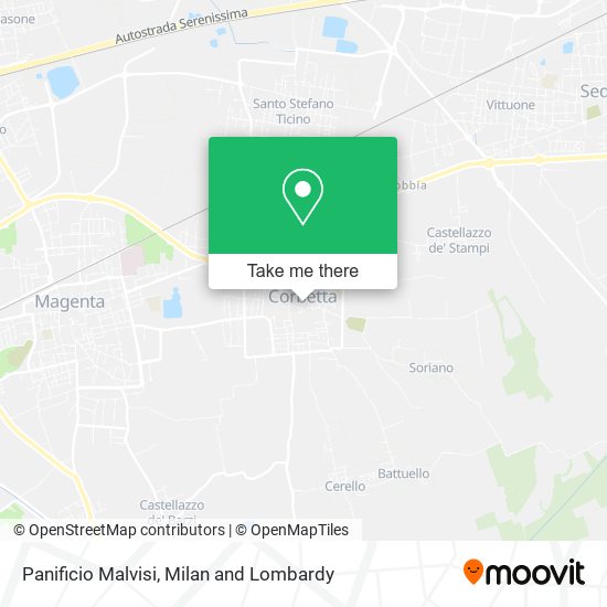 Panificio Malvisi map
