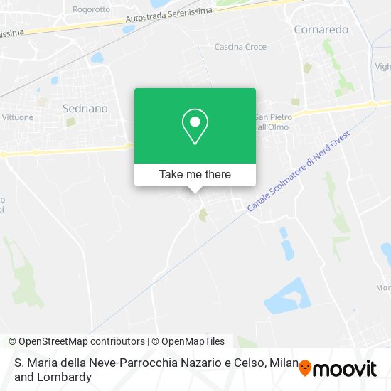 S. Maria della Neve-Parrocchia Nazario e Celso map