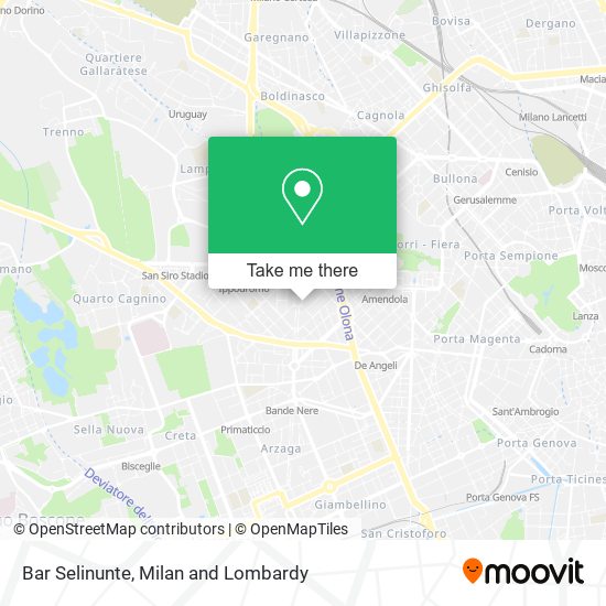 Bar Selinunte map
