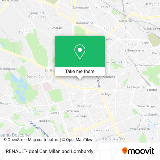 RENAULT-Ideal Car map