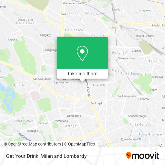 Get Your Drink map