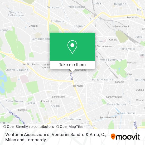 Venturini Aicurazioni di Venturini Sandro & Amp; C. map