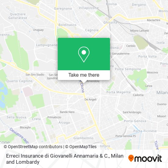 Erreci Insurance di Giovanelli Annamaria & C. map