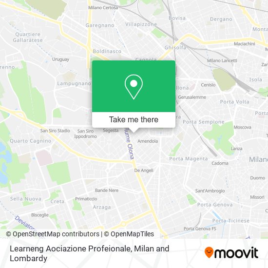 Learneng Aociazione Profeionale map