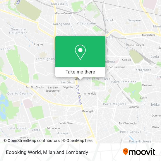 Ecooking World map