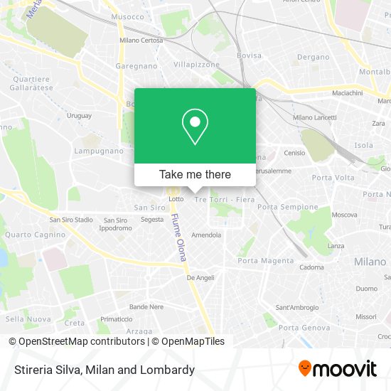 Stireria Silva map