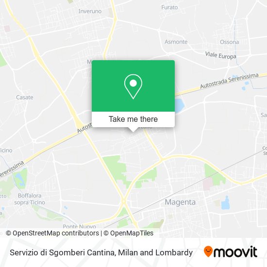 Servizio di Sgomberi Cantina map