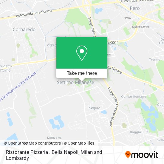 Ristorante Pizzeria . Bella Napoli map