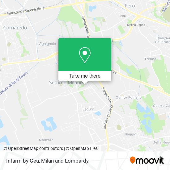 Infarm by Gea map