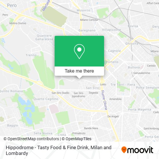 Hippodrome - Tasty Food & Fine Drink map