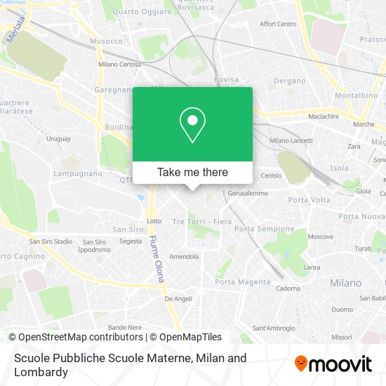 Scuole Pubbliche Scuole Materne map