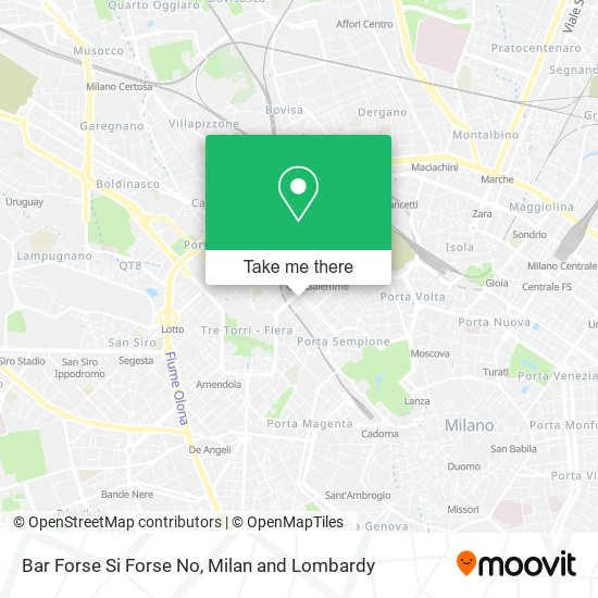 Bar Forse Si Forse No map