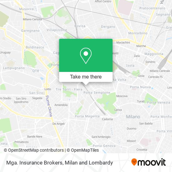 Mga. Insurance Brokers map