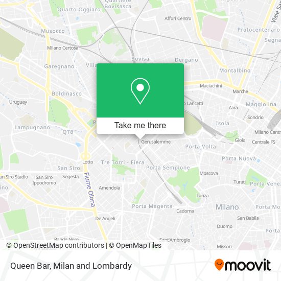 Queen Bar map