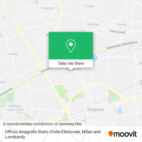 Ufficio Anagrafe-Stato Civile-Elettorale map