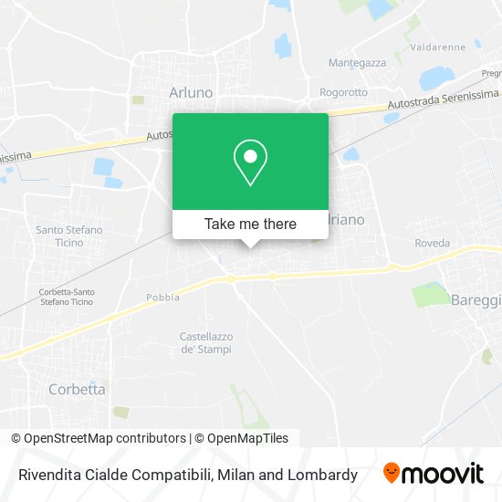 Rivendita Cialde Compatibili map