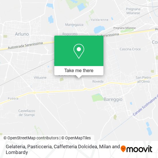 Gelateria, Pasticceria, Caffetteria Dolcidea map