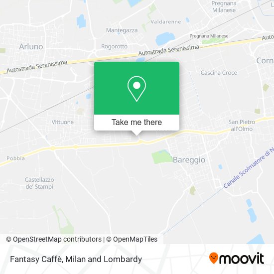 Fantasy Caffè map