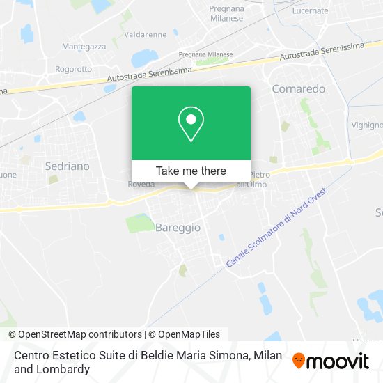Centro Estetico Suite di Beldie Maria Simona map