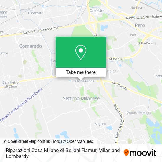 Riparazioni Casa Milano di Bellani Flamur map