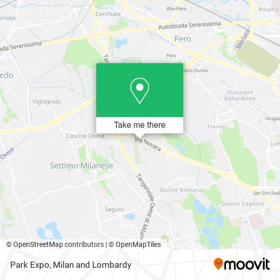 Park Expo map