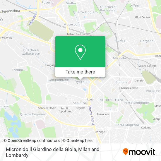 Micronido il Giardino della Gioia map