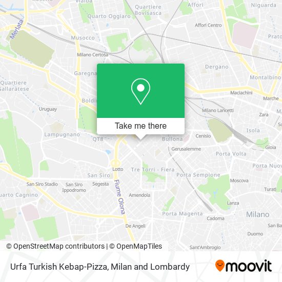 Urfa Turkish Kebap-Pizza map