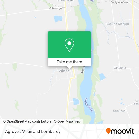 Agrover map
