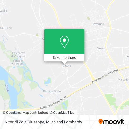 Nitor di Zoia Giuseppe map