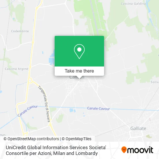 UniCredit Global Information Services Societa' Consortile per Azioni map