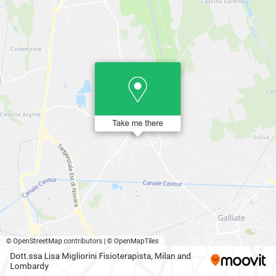 Dott.ssa Lisa Migliorini Fisioterapista map