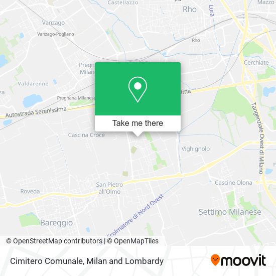 Cimitero Comunale map