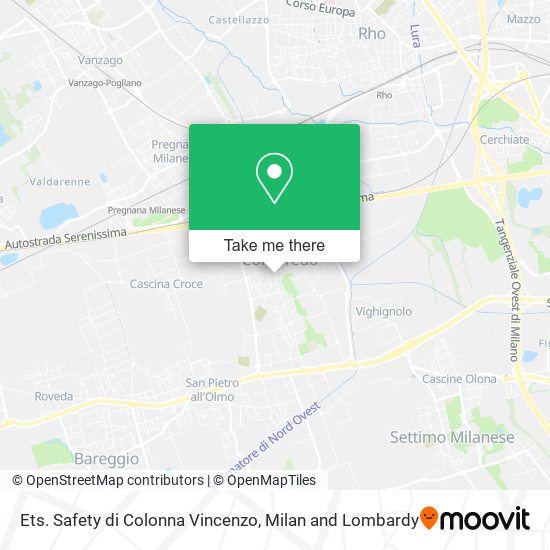 Ets. Safety di Colonna Vincenzo map