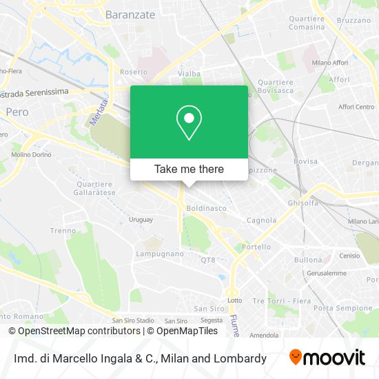 Imd. di Marcello Ingala & C. map