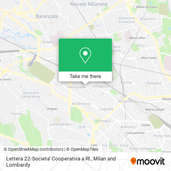 Lettera 22-Societa' Cooperativa a Rl. map