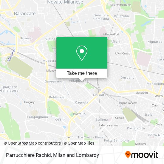 Parrucchiere Rachid map