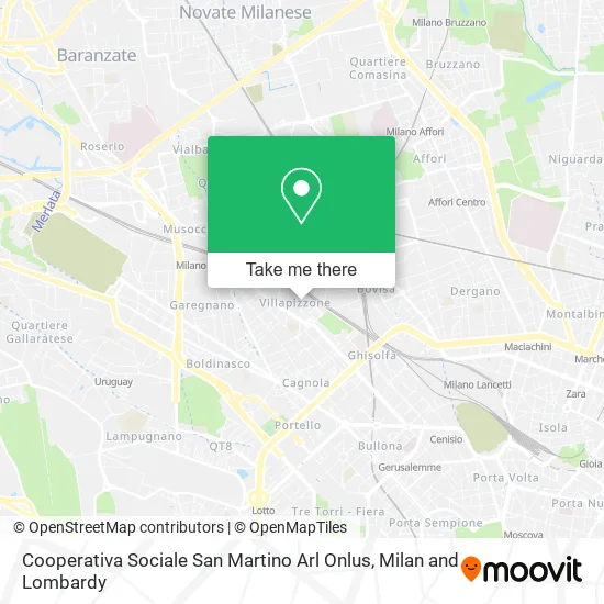 Cooperativa Sociale San Martino Arl Onlus map