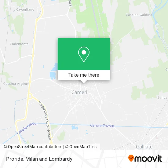 Proride map