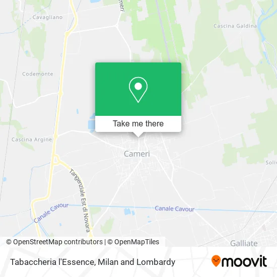 Tabaccheria l'Essence map