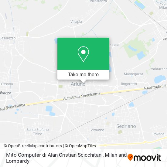 Mito Computer di Alan Cristian Scicchitani map