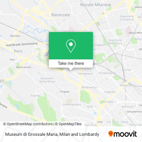 Museum di Grossale Maria map